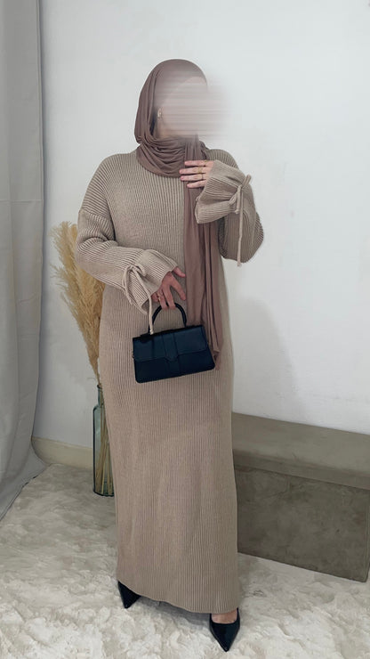 Robe Kaltoum Beige