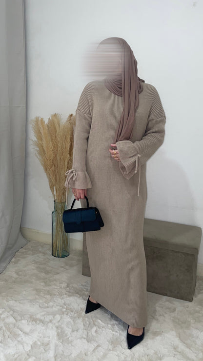 Robe Kaltoum Beige